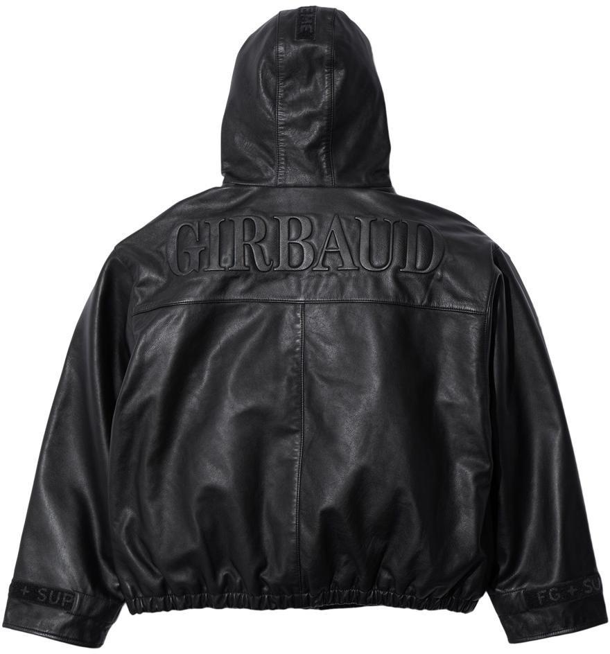 Supreme®/Marithé + François Girbaud Hooded Leather Flight Bomber Jacket view 8